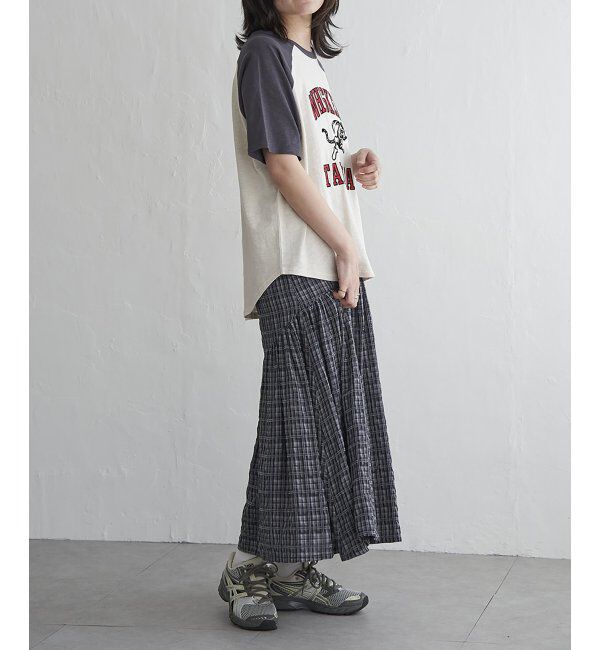 VENCE share style「WHISKERSラグランT」|Tシャツ・カットソー|