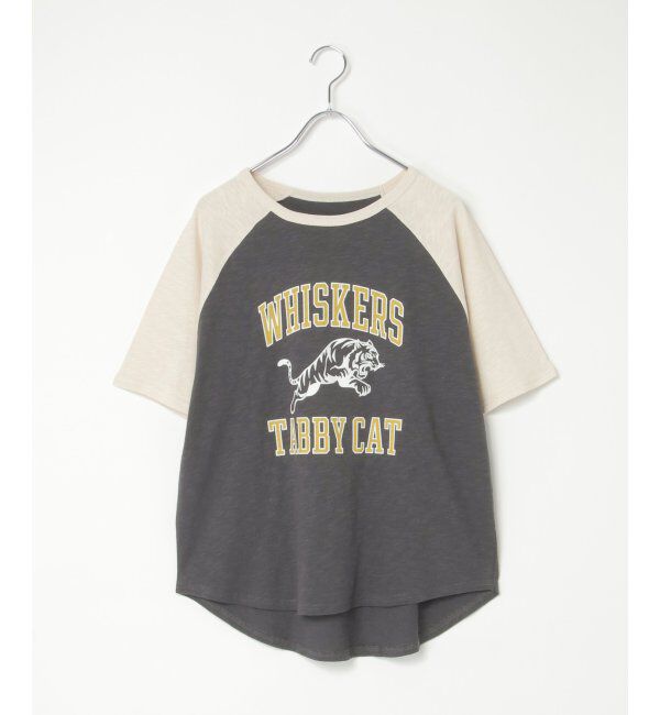 VENCE share style「WHISKERSラグランT」|Tシャツ・カットソー|