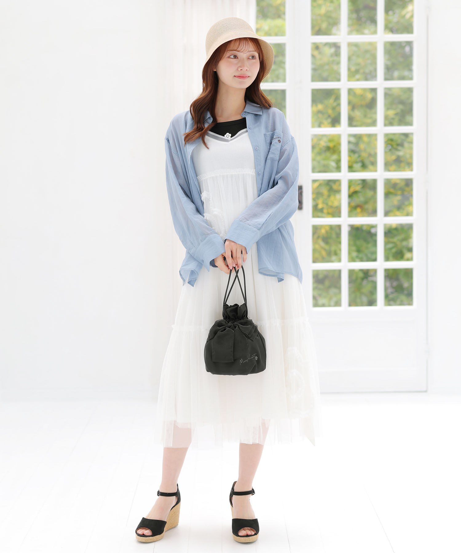 MARY QUANT「シアーリボンドロスト ショルダー」|ショルダー・メッセンジャー|