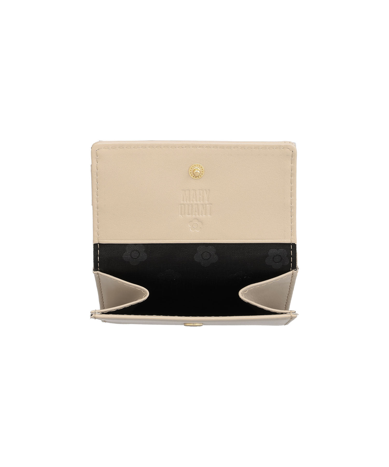 MARY QUANT「ビットメタル ミニウォレット」|財布|