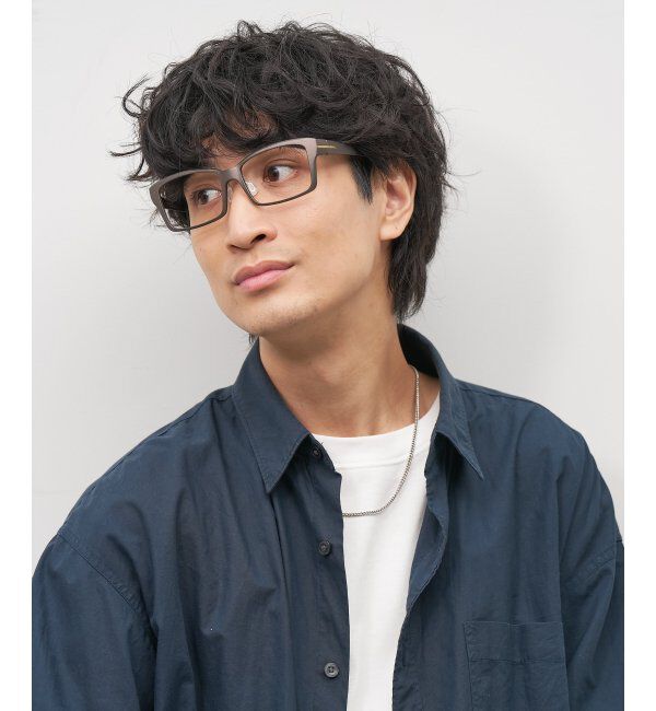  「ウェリントン型メガネ｜ビジネス｜Zoff｜SMART REGULAR CALRO レンズ交換券付」|メガネ|