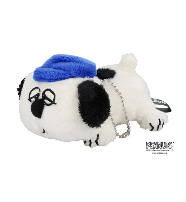  「Zoff PEANUTS メガネ/サングラス ふわふわ ﾏｽｺｯﾄｸﾘｰﾅｰ スヌーピー アンディ オラフ SNOOPY グッズ ギフト」|サングラス|ブルー