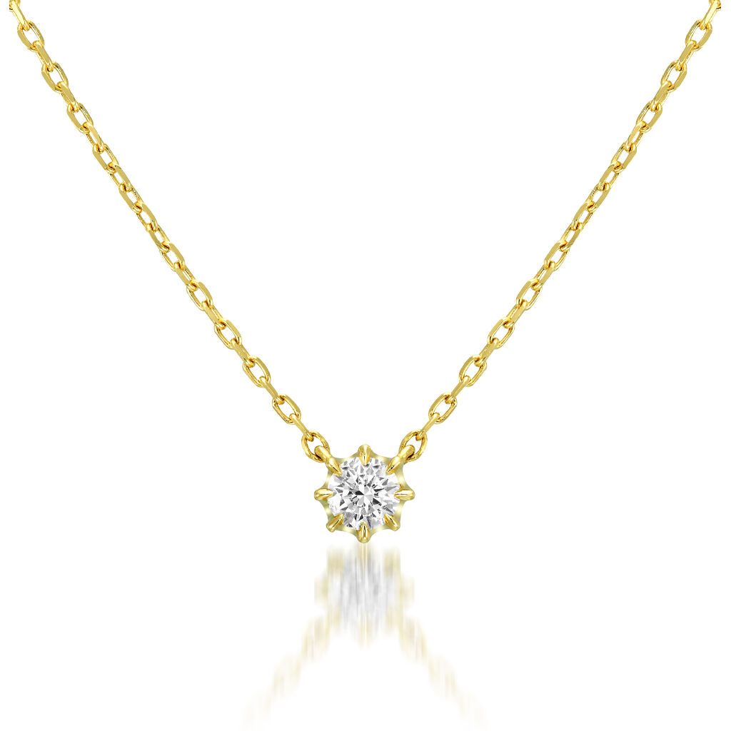 STAR JEWELRY「DIAMOND SUNSHINE」|ネックレス|イエローゴールド