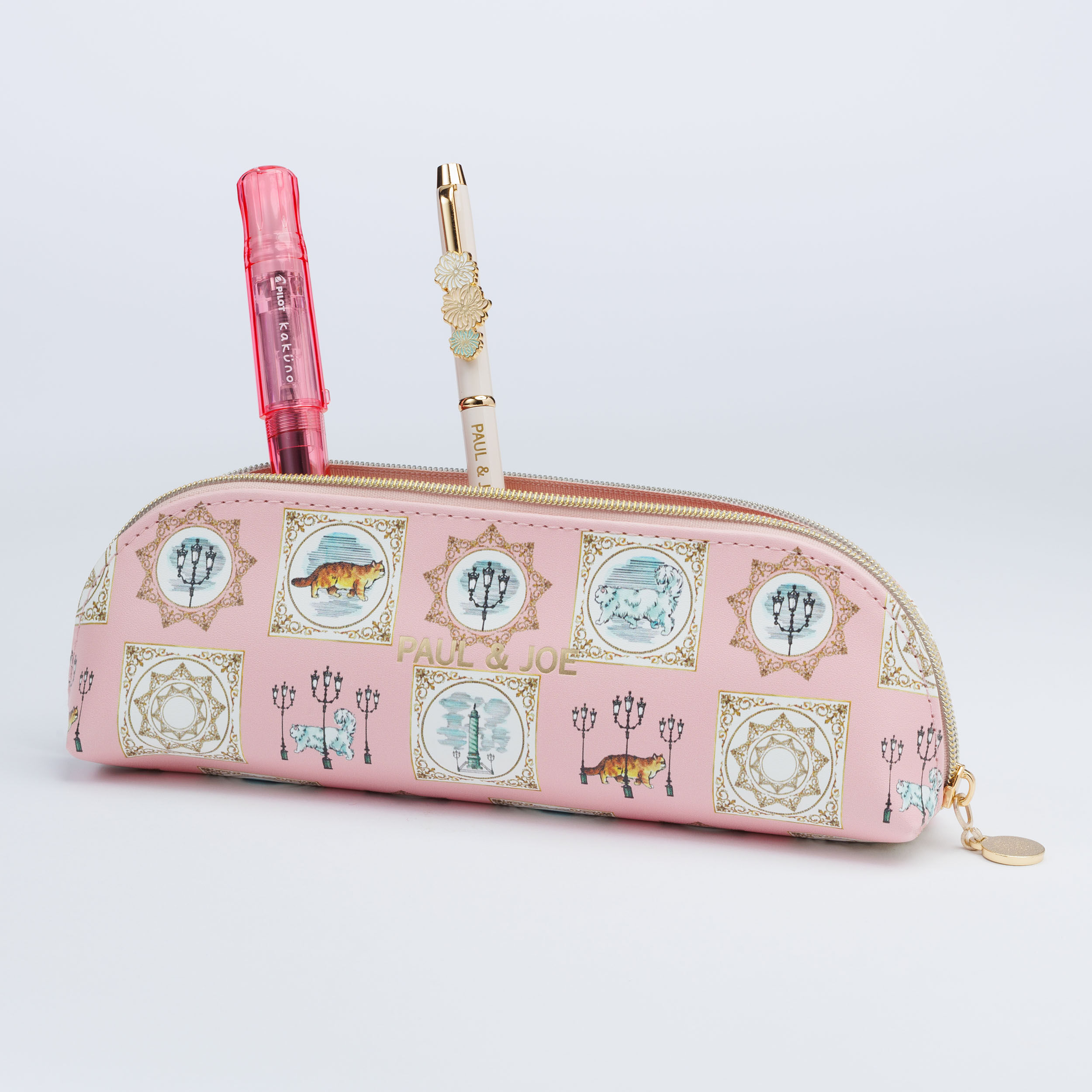 PAUL&JOE「ペンケース・Ｓ２／ポール＆ジョー」|ステーショナリー|ピンク