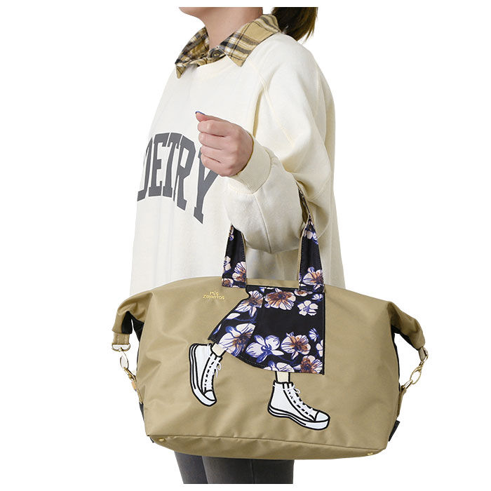 BACKYARD FAMILY「ミスサパト ボストンバッグ 通販 レディース 旅行 軽量 軽い 2way ショルダーバッグ」|ショルダー・メッセンジャー|