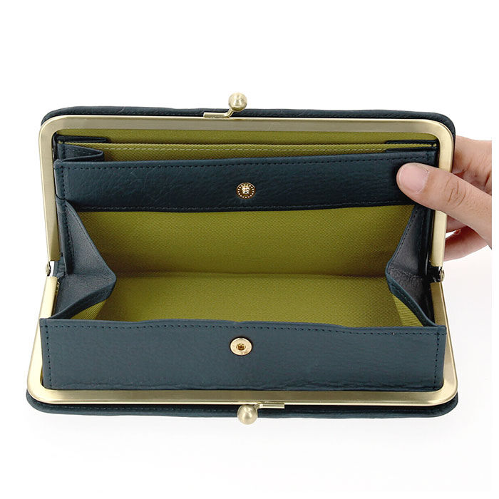 BACKYARD FAMILY「財布 レディース 長財布 ブランド 通販 un signet アンシグネ がま口 本革 レザー」|財布|