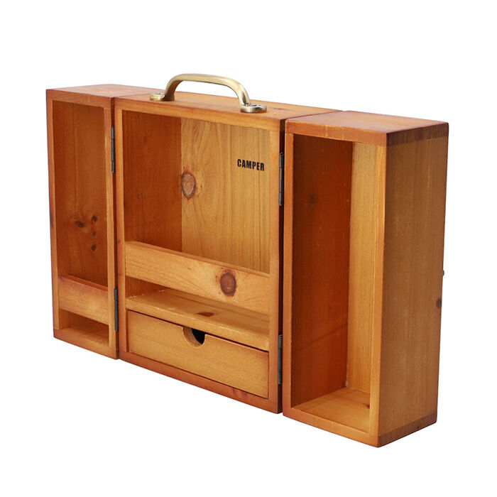 BACKYARD FAMILY「スパイスボックス キャンプ 通販 スパイスラック スパイスキャビネット 木製 調味料入れ」|食器・キッチングッズ|