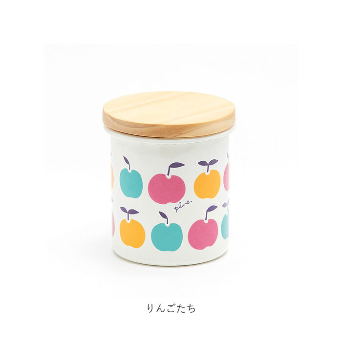 BACKYARD FAMILY「キャニスター ホーロー 通販 保存容器 ホーロー容器 茶葉 コーヒー シュガーポット ストッカー」|食器・キッチングッズ|