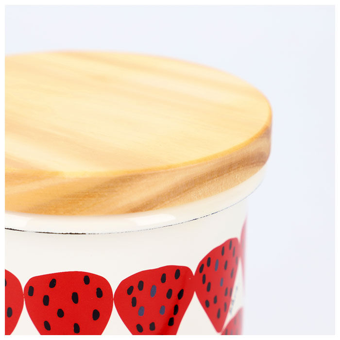 BACKYARD FAMILY「キャニスター ホーロー 通販 保存容器 ホーロー容器 茶葉 コーヒー シュガーポット ストッカー」|食器・キッチングッズ|