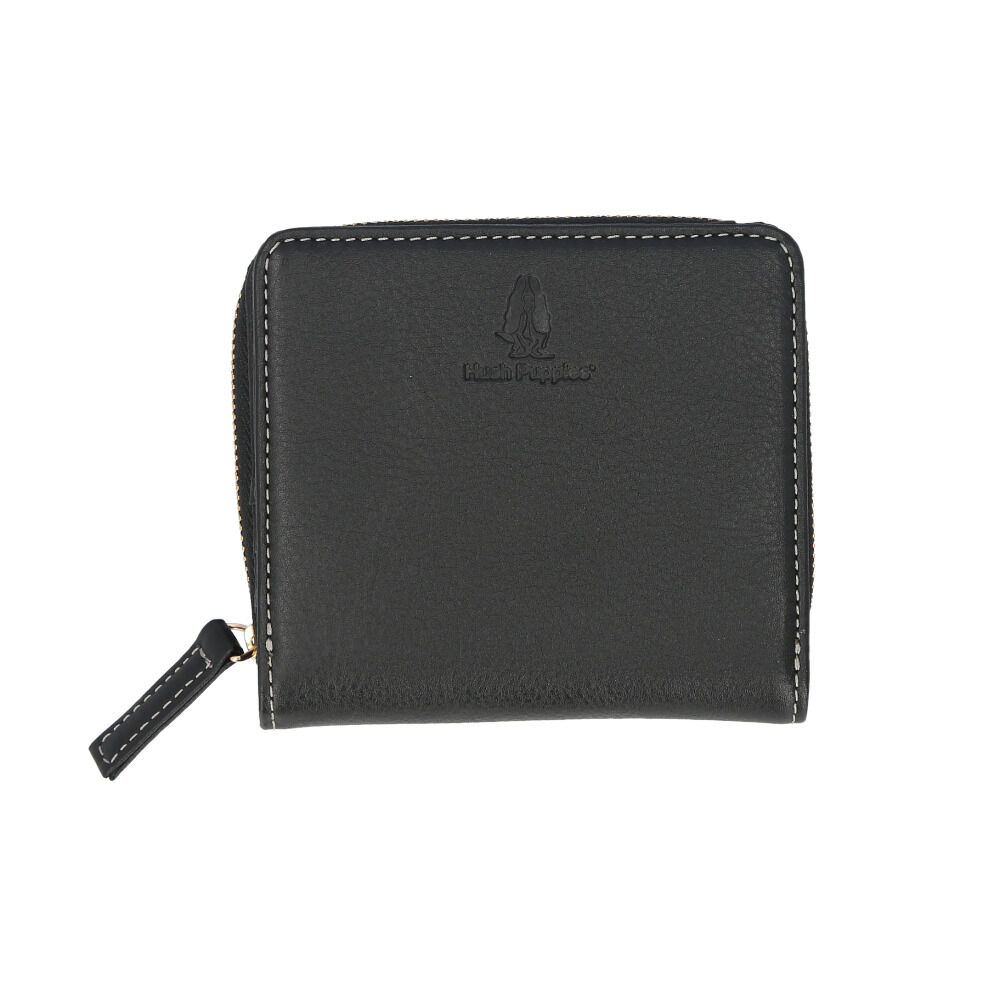 BACKYARD FAMILY「hush puppies ハッシュパピー 財布 通販 二つ折り財布 折財布 さいふ サイフ メンズ」|財布|ブラック1