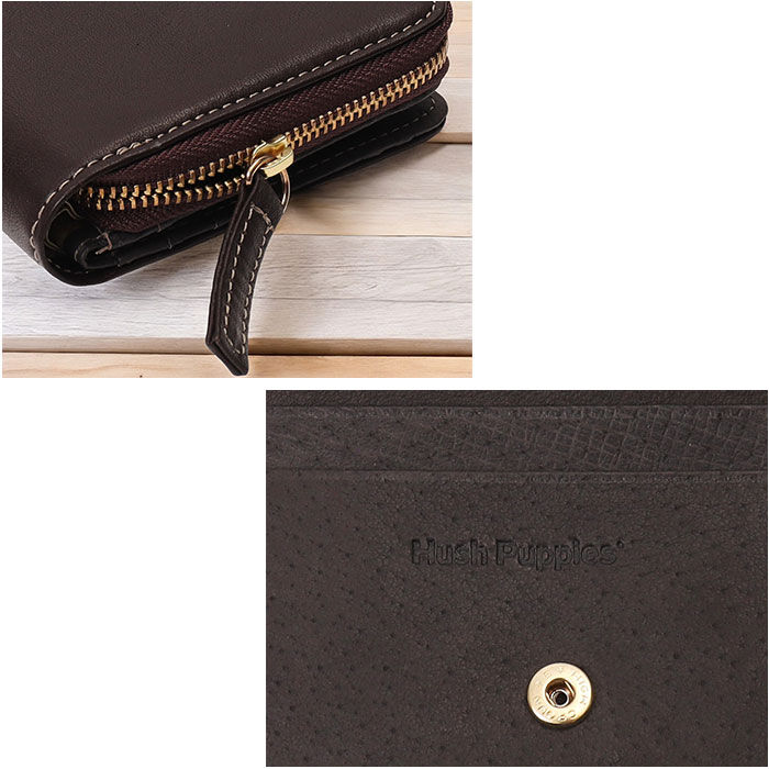 BACKYARD FAMILY「hush puppies ハッシュパピー 財布 通販 二つ折り財布 折財布 さいふ サイフ メンズ」|財布|