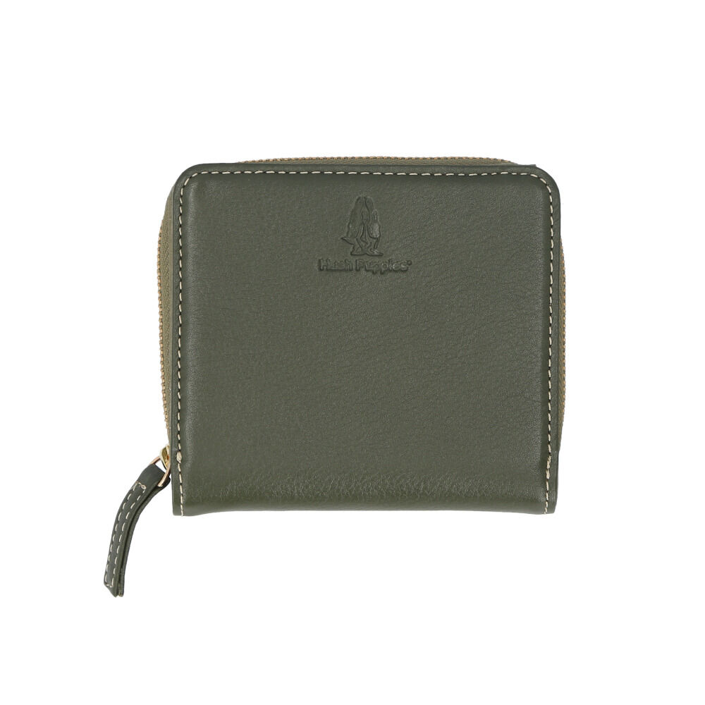 BACKYARD FAMILY「hush puppies ハッシュパピー 財布 通販 二つ折り財布 折財布 さいふ サイフ メンズ」|財布|グリーン1