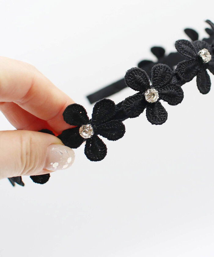 BACKYARD FAMILY「カチューシャ 花 キッズ キラキラ 通販 ヘッドドレス 女の子 子供 子ども こども セレモニー」|その他|