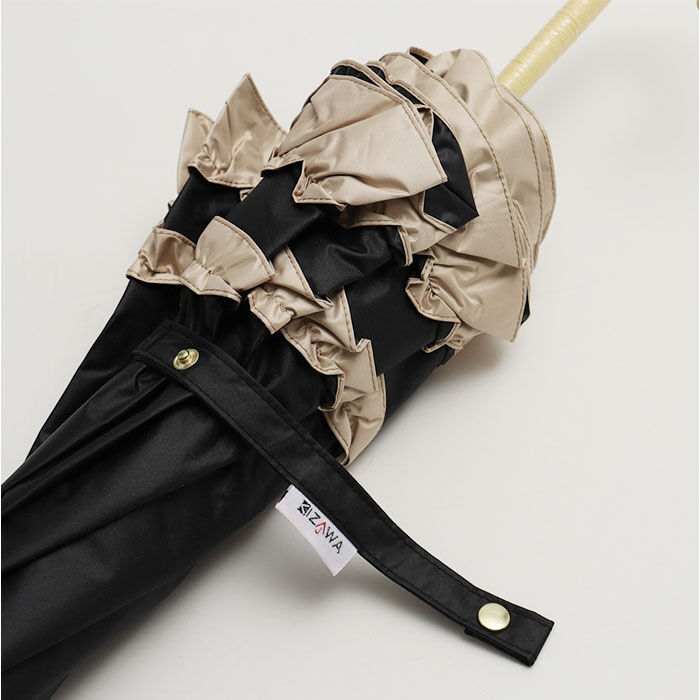 BACKYARD FAMILY「KIZAWA キザワ 日傘 長傘 レディース 通販 フリル傘 傘 かさ カサ レディース傘 日よけ」|傘|