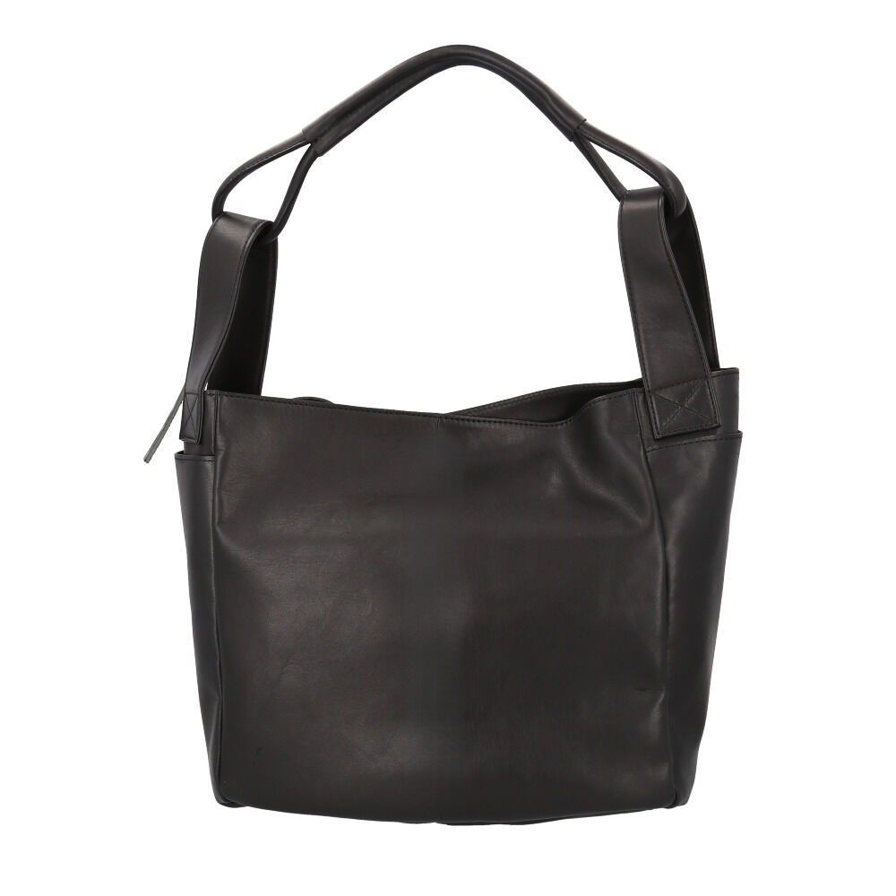 BACKYARD FAMILY「Less レス マルシェバッグ M 大容量 通販 日本製 国産 マルシェバック トートバック」|トートバッグ|ブラック1