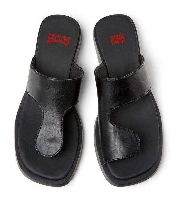 CAMPER「[カンペール] TWINS / サンダル」|サンダル|ブラック