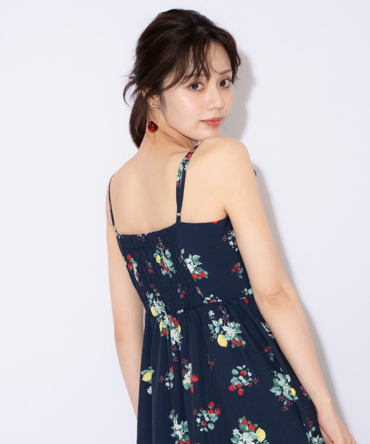 WILLSELECTION「フルーツプリントキャミワンピース」|ワンピース|