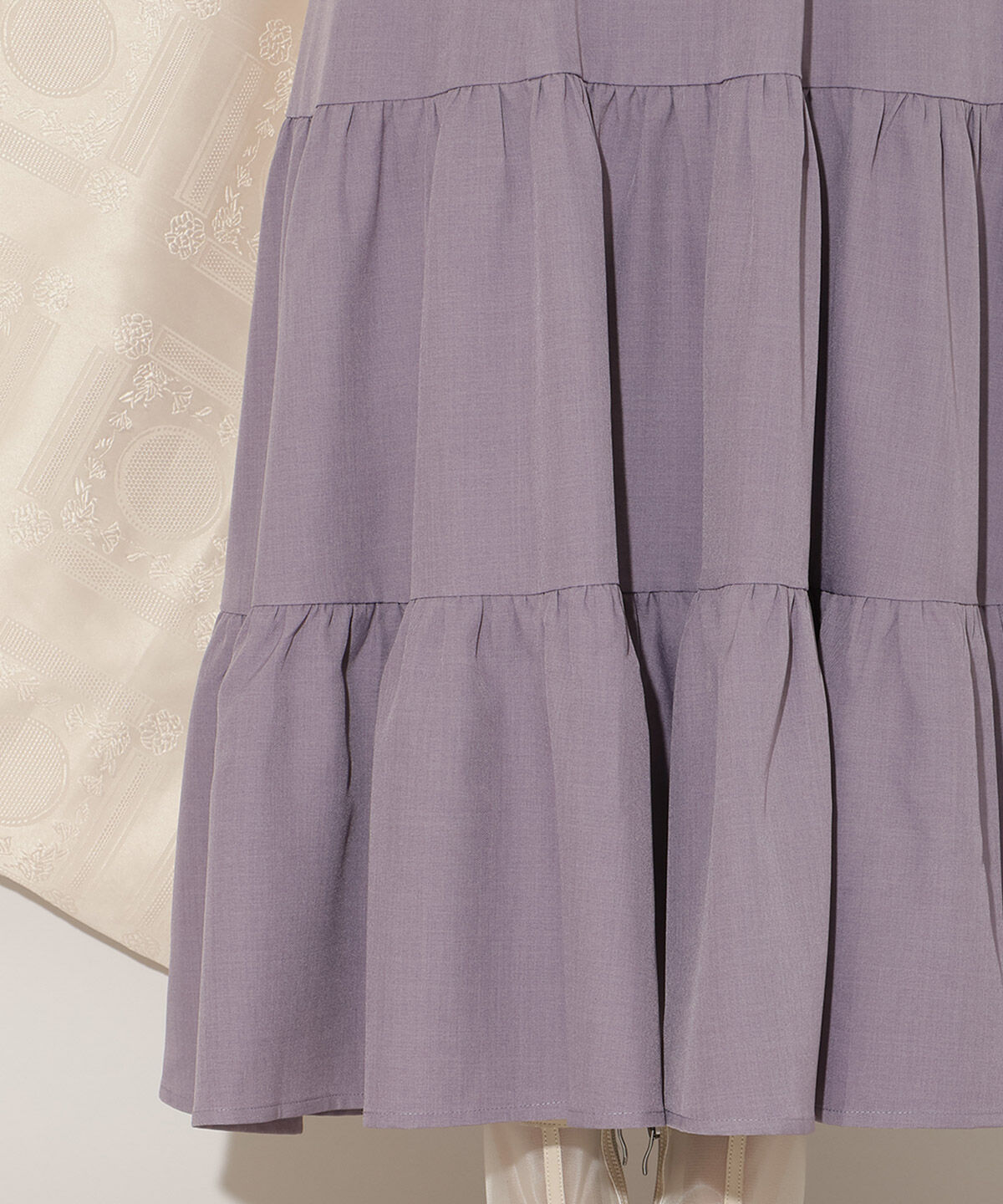 WILLSELECTION「フレアースリーブティアードワンピース」|ワンピース|