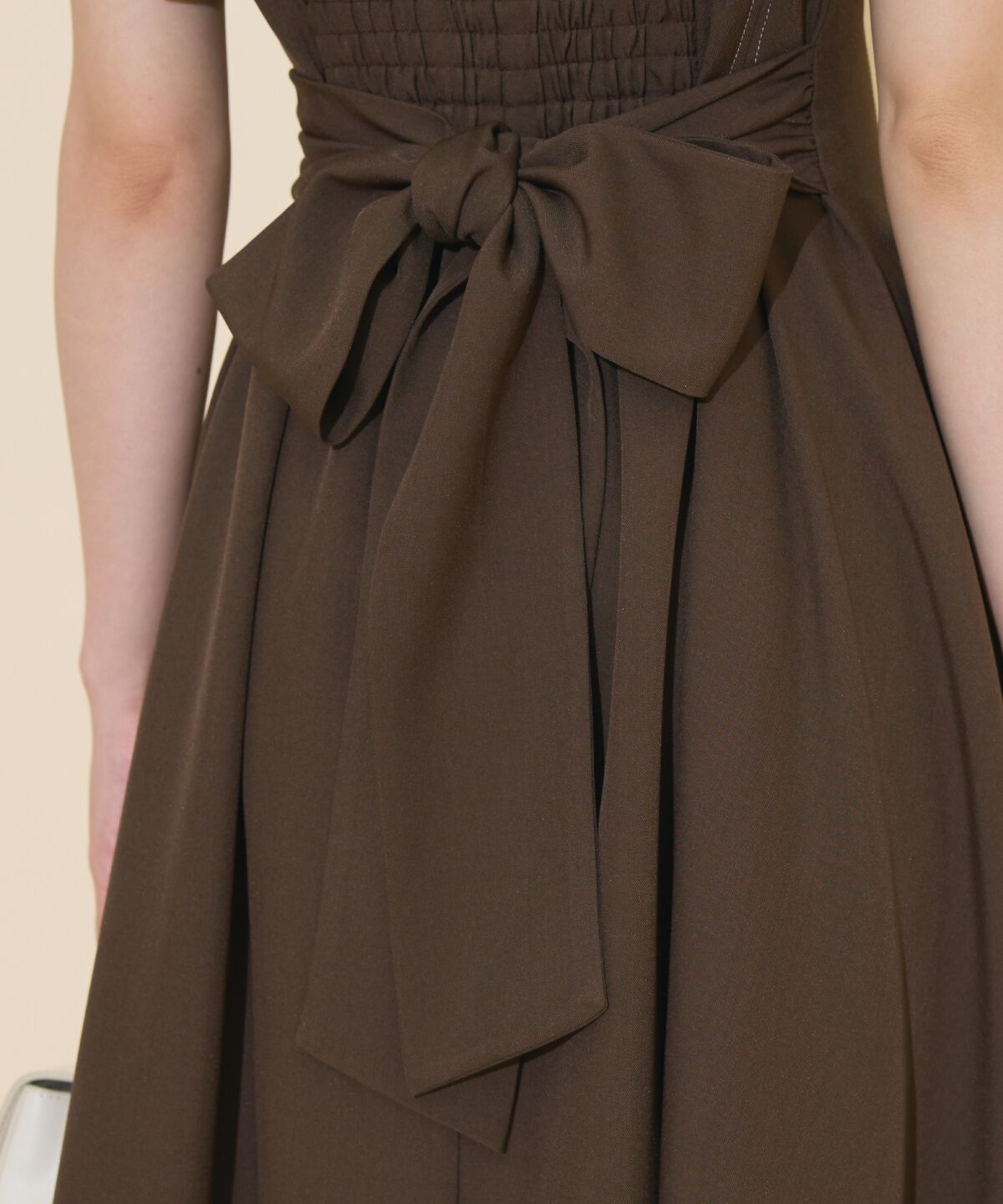 WILLSELECTION「ラッフルスリーブバックリボンワンピース」|ワンピース|