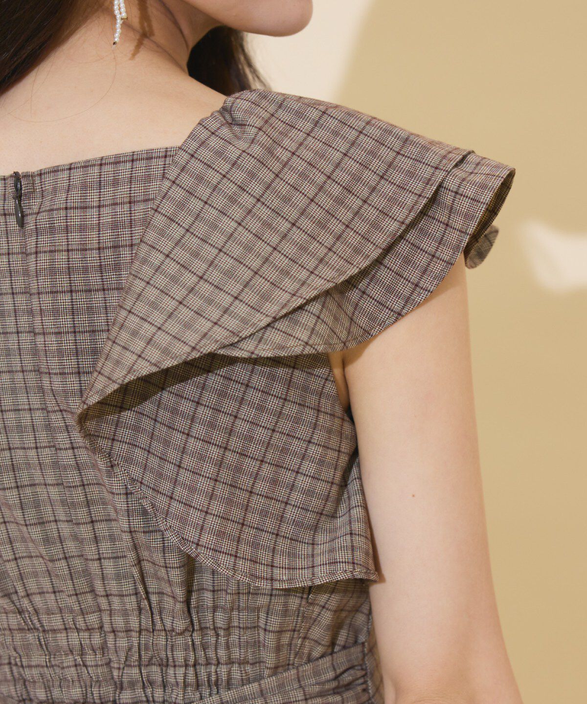 WILLSELECTION「ラッフルスリーブバックリボンワンピース」|ワンピース|