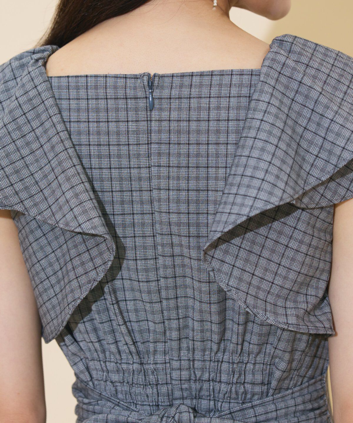 WILLSELECTION「ラッフルスリーブバックリボンワンピース」|ワンピース|