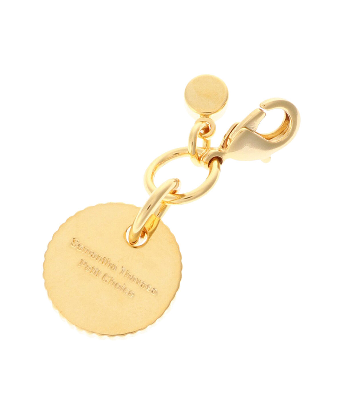 Samantha Thavasa Petit Choice「シンプルイニシャルチャーム Ｖ」|チャーム・キーホルダー|