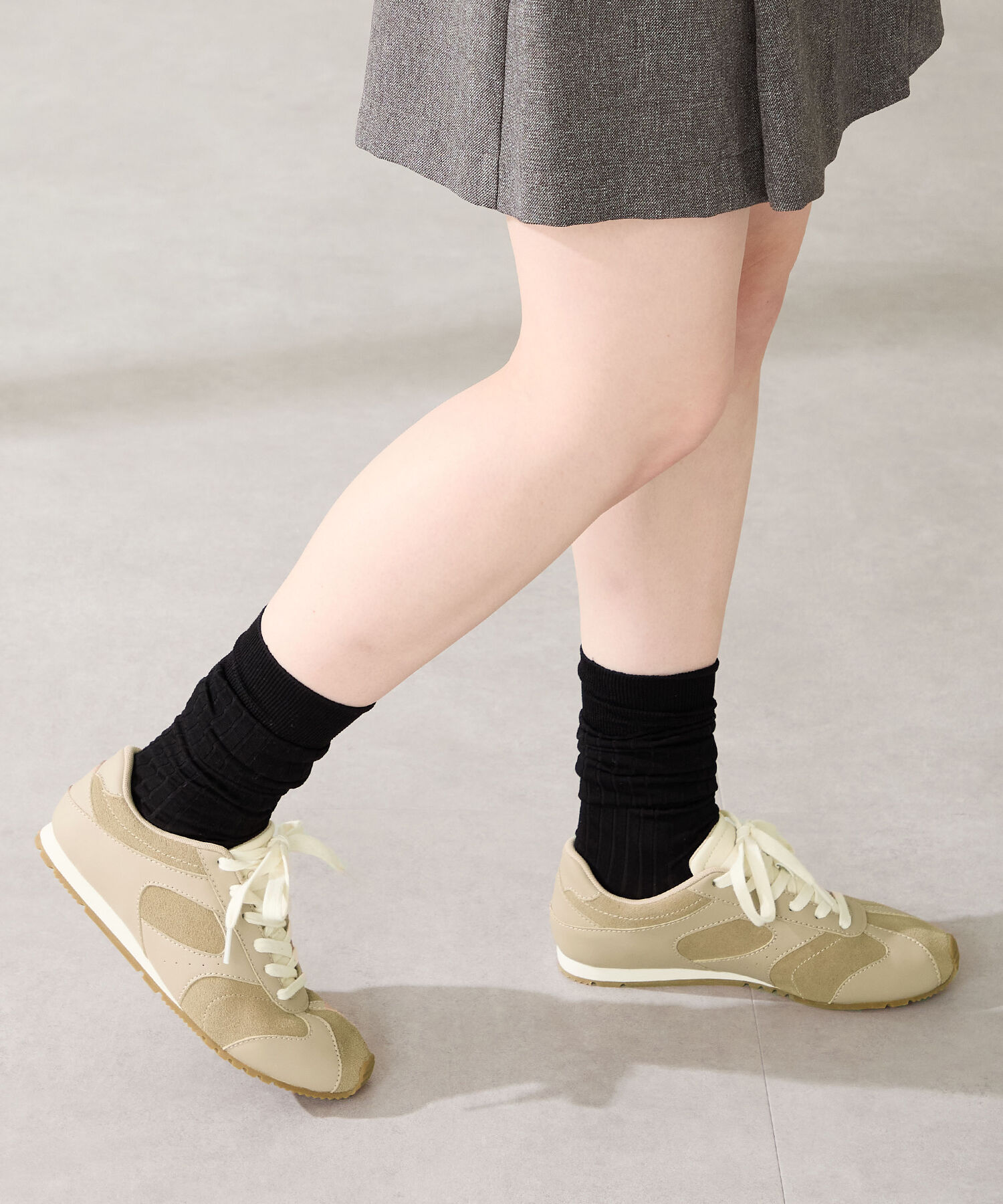 ORiental TRaffic「2way フラット 切替 スニーカー /OT3773　靴ひも2種付き」|スニーカー|