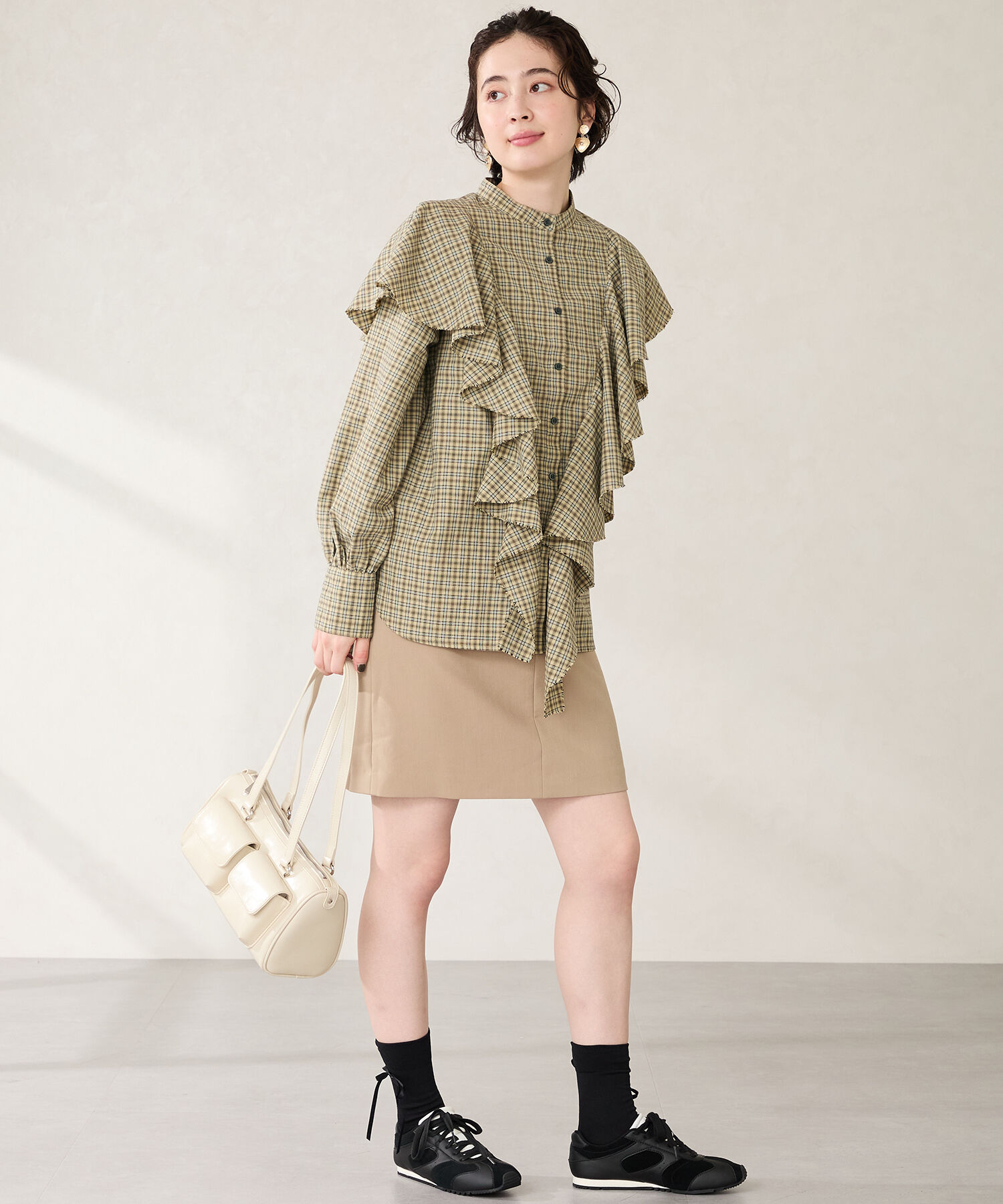 ORiental TRaffic「2way フラット 切替 スニーカー /OT3773　靴ひも2種付き」|スニーカー|