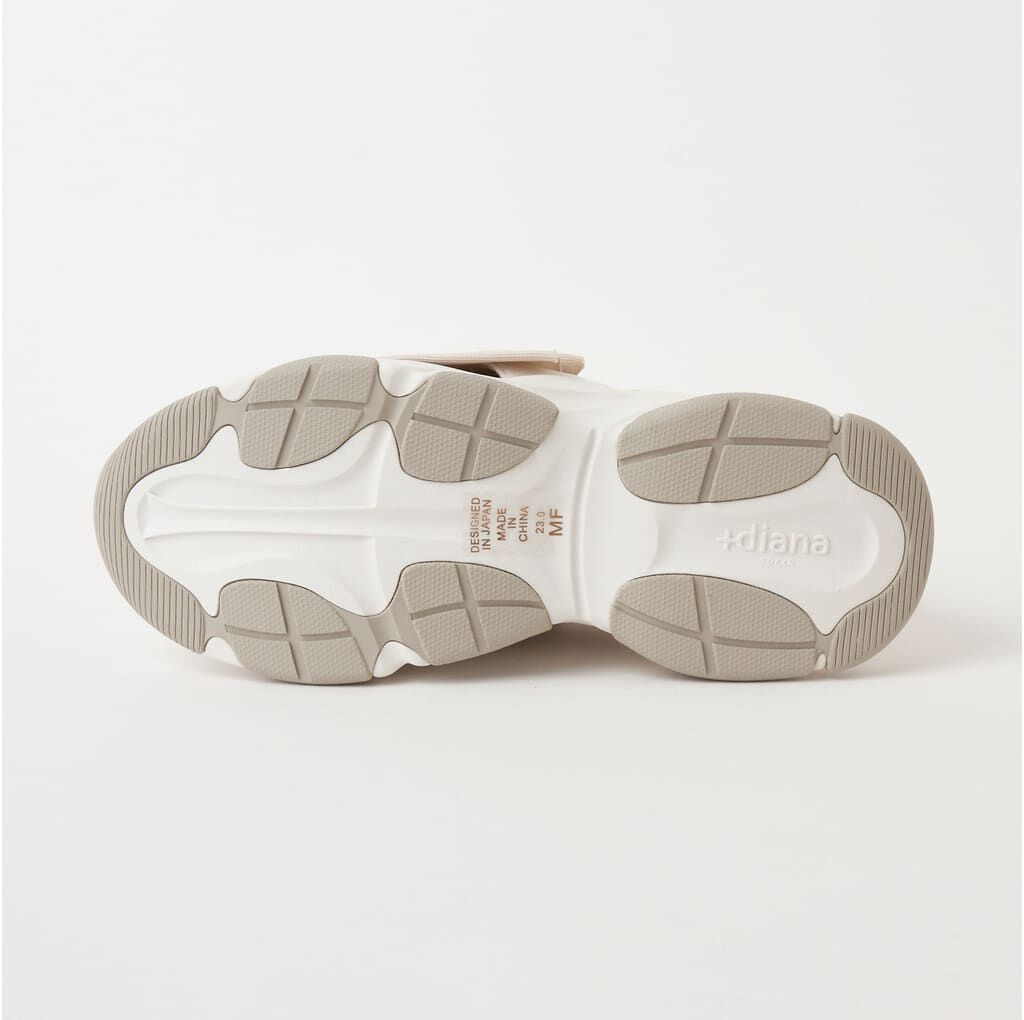 プラスダイアナ「リボンニットスニーカー　MF45521」|スニーカー|