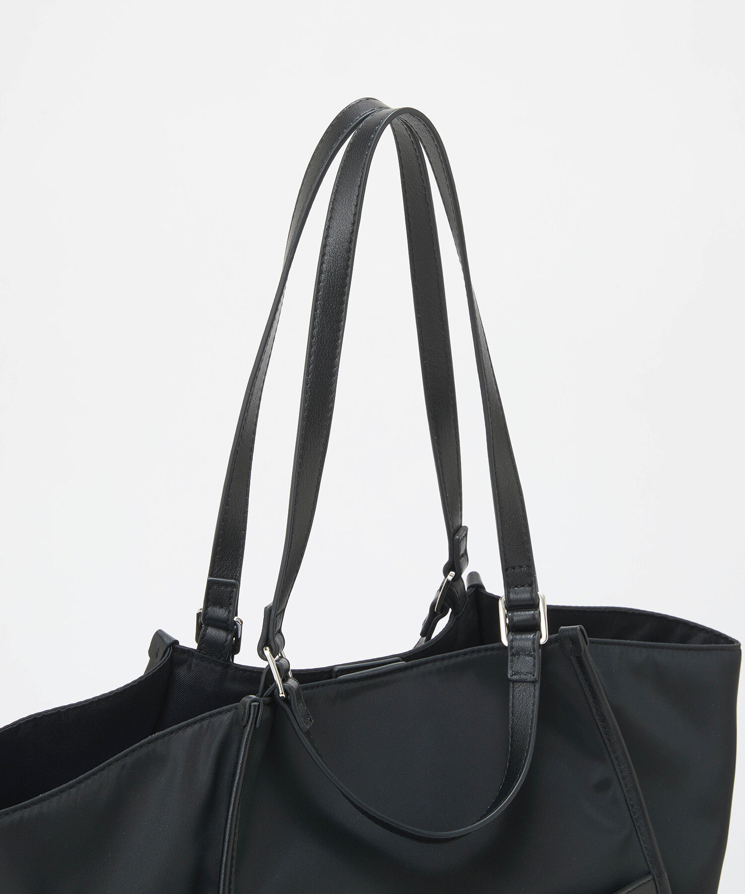 TOPKAPI TREASURE「【TREASURE TOPKAPI】ナイロン 2way レザーハンドル トートバッグ 」|トートバッグ|