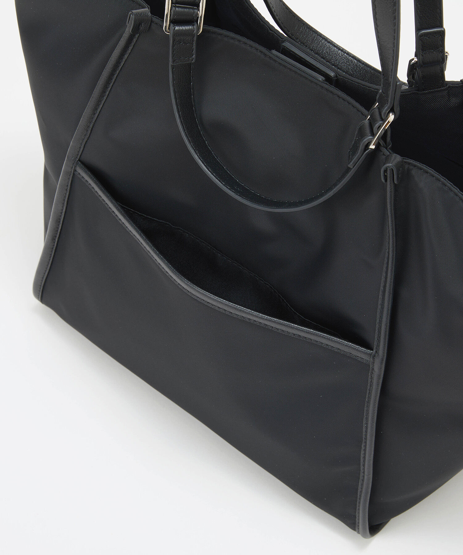 TOPKAPI TREASURE「【TREASURE TOPKAPI】ナイロン 2way レザーハンドル トートバッグ 」|トートバッグ|