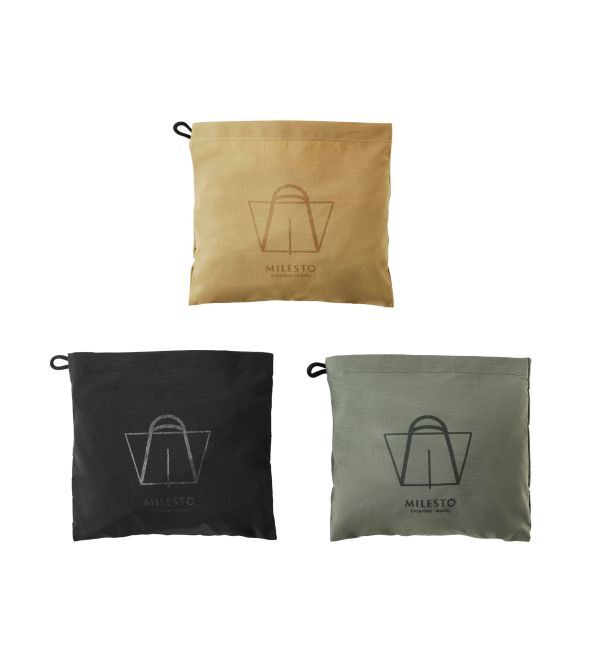 MILESTO「MILESTO UTILITY パッカブルビッグトートバッグ」|トートバッグ|