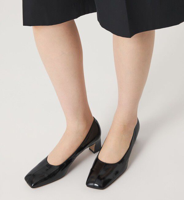 ODETTE E ODILE「オブリークスクエア パンプス50&uarr;」|パンプス|