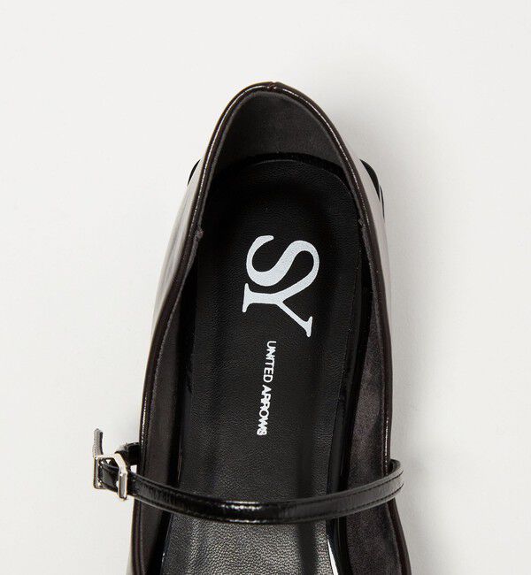 SY UNITED ARROWS「＜SY＞ ポインテッドベルト フラット20&uarr;」|パンプス|