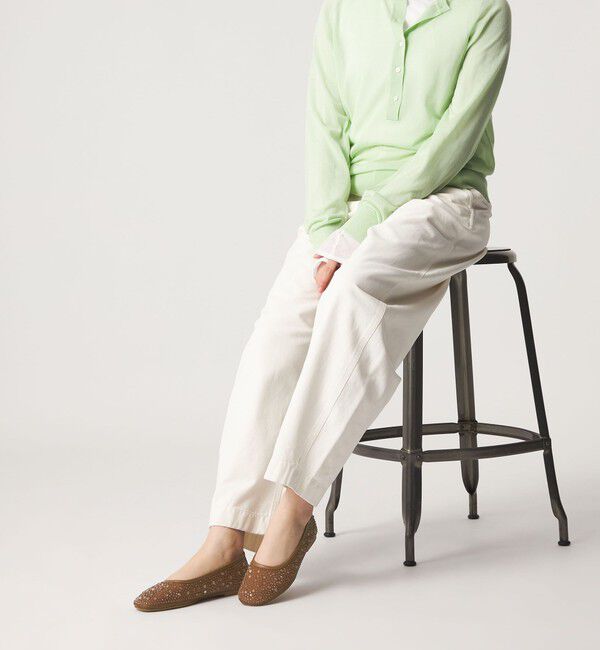 ODETTE E ODILE「クリアビジューチュール フラット10&uarr;」|パンプス|