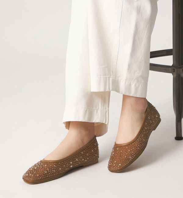 ODETTE E ODILE「クリアビジューチュール フラット10&uarr;」|パンプス|