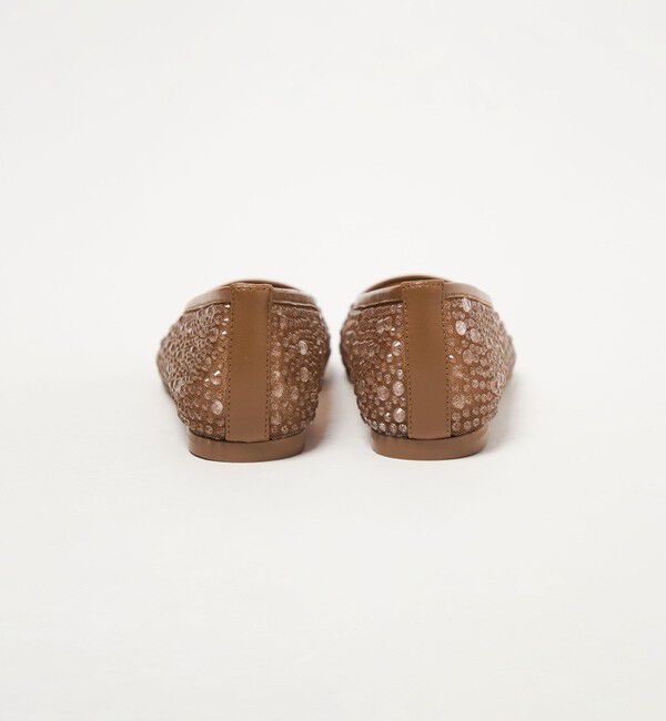 ODETTE E ODILE「クリアビジューチュール フラット10&uarr;」|パンプス|