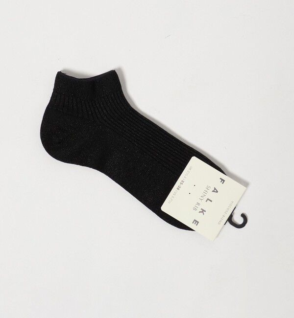 ODETTE E ODILE「＜FALKE＞ Shiny Rib Sneaker」|ソックス|BLACK