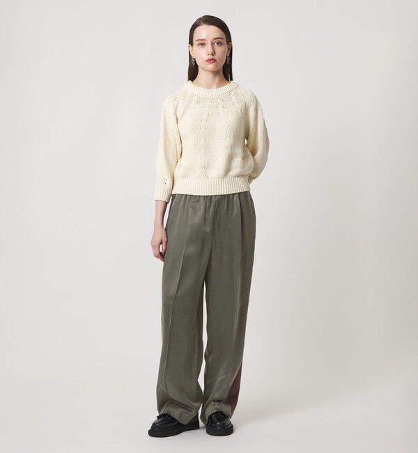 ASTRAET「＜ASTRAET＞ キュプラ ツイル ソクショウ ワイドパンツ」|その他|