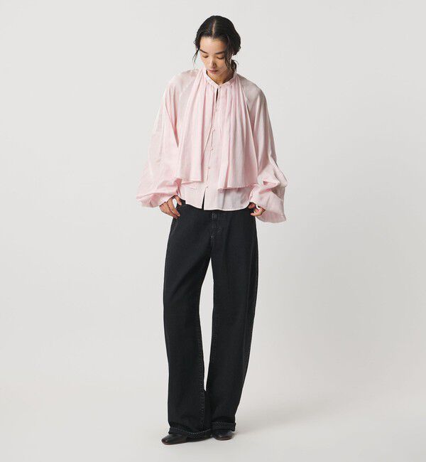 AEWEN MATOPH「＜AEWEN MATOPH＞スカーフ ラグランブラウス ‐ウォッシャブル‐」|シャツ・ブラウス|