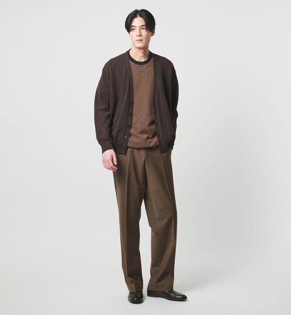 UNITED ARROWS「【別注】＜LACOSTE＞ボーダー クルーネック  Tシャツ」|Tシャツ・カットソー|