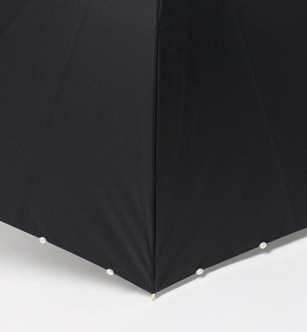 UNITED ARROWS「無地&times;淡水パール 晴雨兼用 長傘」|傘|