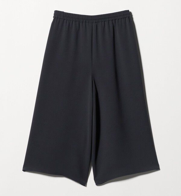 UNITED ARROWS「COMFY クロップド ワイドパンツ ‐防汚 UVカット ウォッシャブル‐」|チノ|