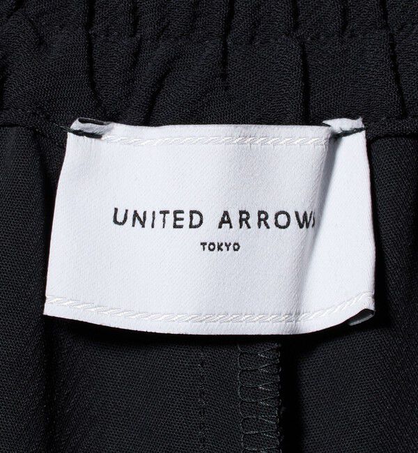 UNITED ARROWS「COMFY クロップド ワイドパンツ ‐防汚 UVカット ウォッシャブル‐」|チノ|