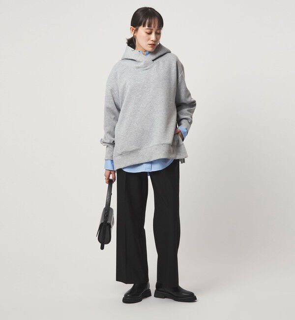 UNITED ARROWS green label relaxing「【WEB限定】＜at ease＞ダンボール フーディ」|パーカー|