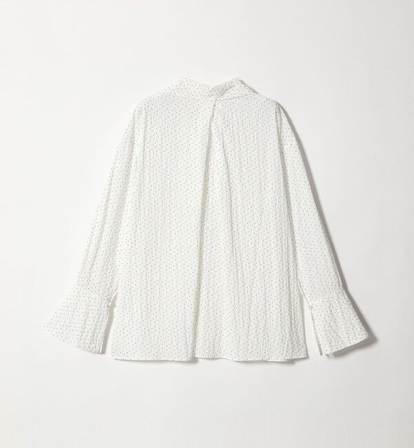 EMMEL REFINES「＜EMMEL REFINES＞EM ドット セミシアー シャツ」|シャツ・ブラウス|