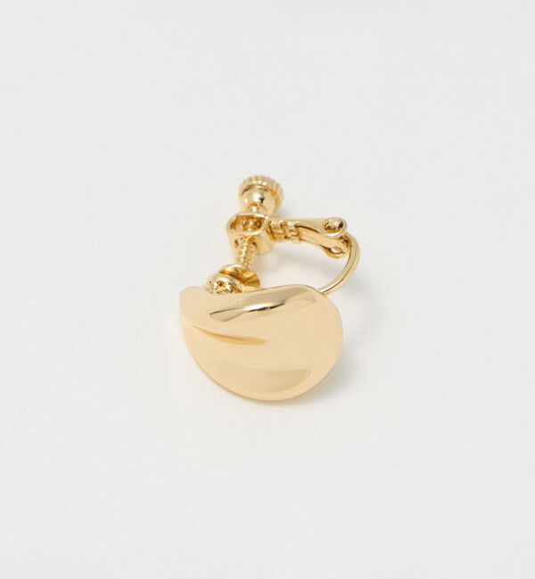 UNITED ARROWS green label relaxing「【WEB限定】三角 メルティ プレート イヤリング」|イヤリング|