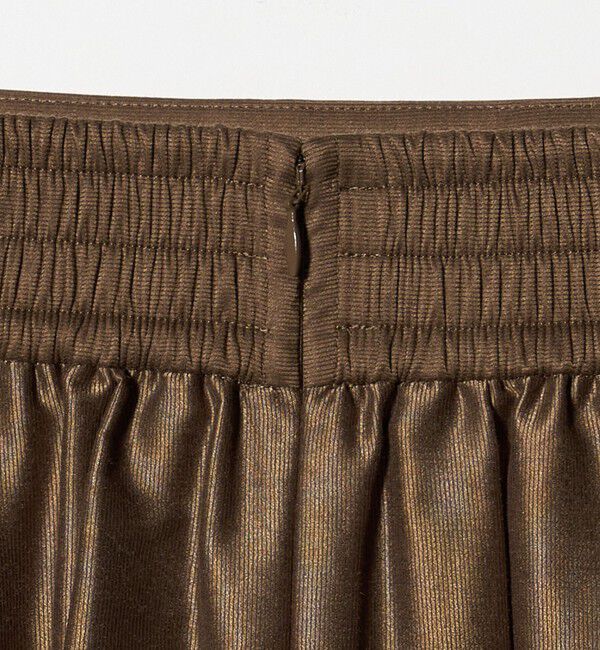 UNITED ARROWS green label relaxing「カールマイヤー タック ギャザー スカート」|フレア|