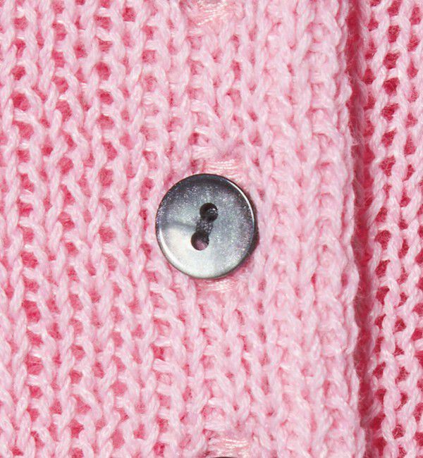 EMMEL REFINES「＜EMMEL REFINES＞EM ソフトニット ボタン ショートスリーブ」|ニット・セーター|