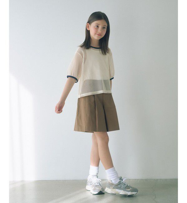 UNITED ARROWS green label relaxing「メッシュTシャツ＋タンクトップ セット / キッズ  140cm-160cm」|Tシャツ・カットソー|